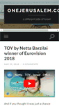 Mobile Screenshot of onejerusalem.com