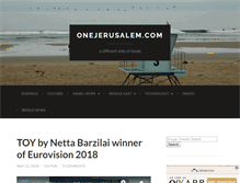 Tablet Screenshot of onejerusalem.com